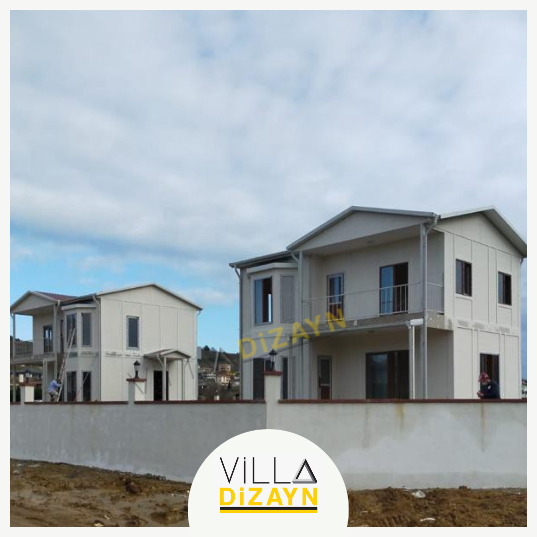 ikiz prefabrik villa
